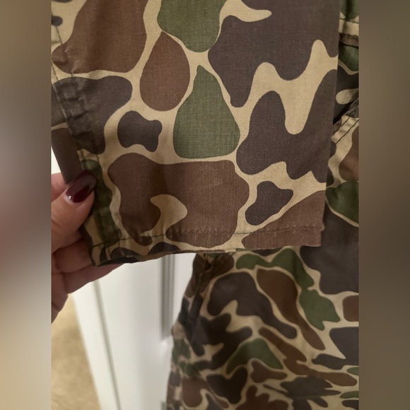 Vintage Men’s‎ DUXBAK Camo Hunting Zip Up Jumpsuit Suit Bib Overalls Medium. - Picture 7 of 12